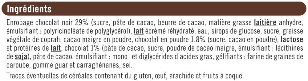 U Bâtonnets glacés folie chocolat - X4 290g packshot