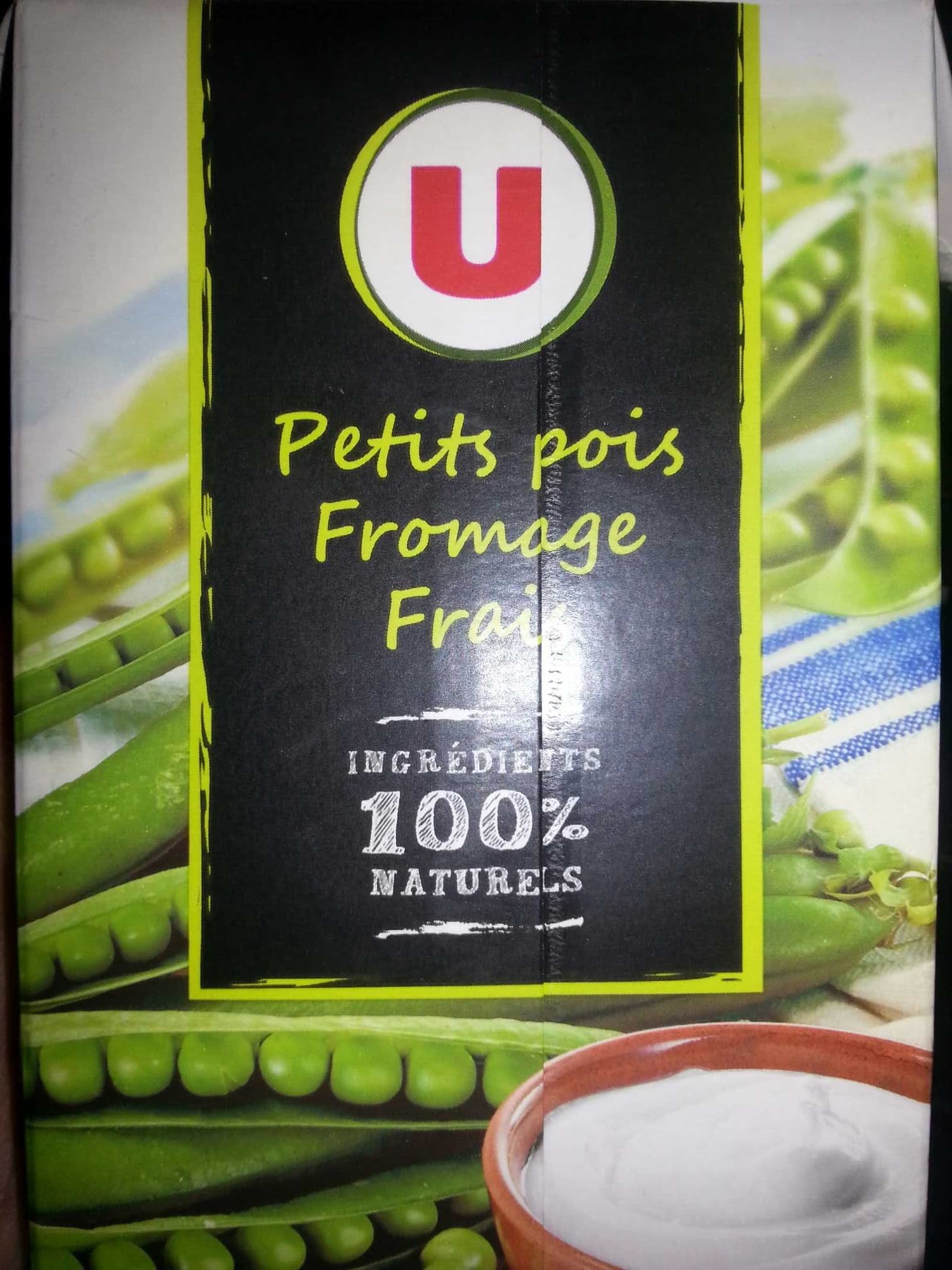 U Soupe Petit Pois Fromage Frais packshot