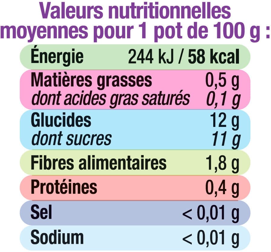 U Pots pour bébé dessert pomme, poire et vanille packshot