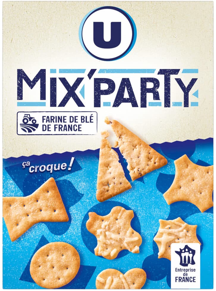 U Crackers mix party packshot