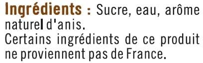 U Sirop à l'anis bouteille en verre de 70cl packshot