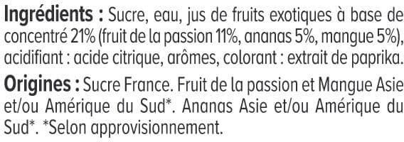 U Sirop tropical packshot