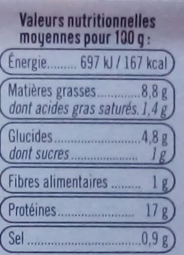 U Haché au cabillaud citron, transformé en France, barquette de 200g packshot