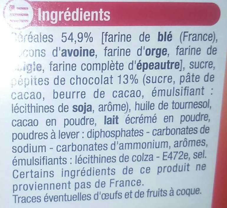 U P'tit Déj Chocolat packshot