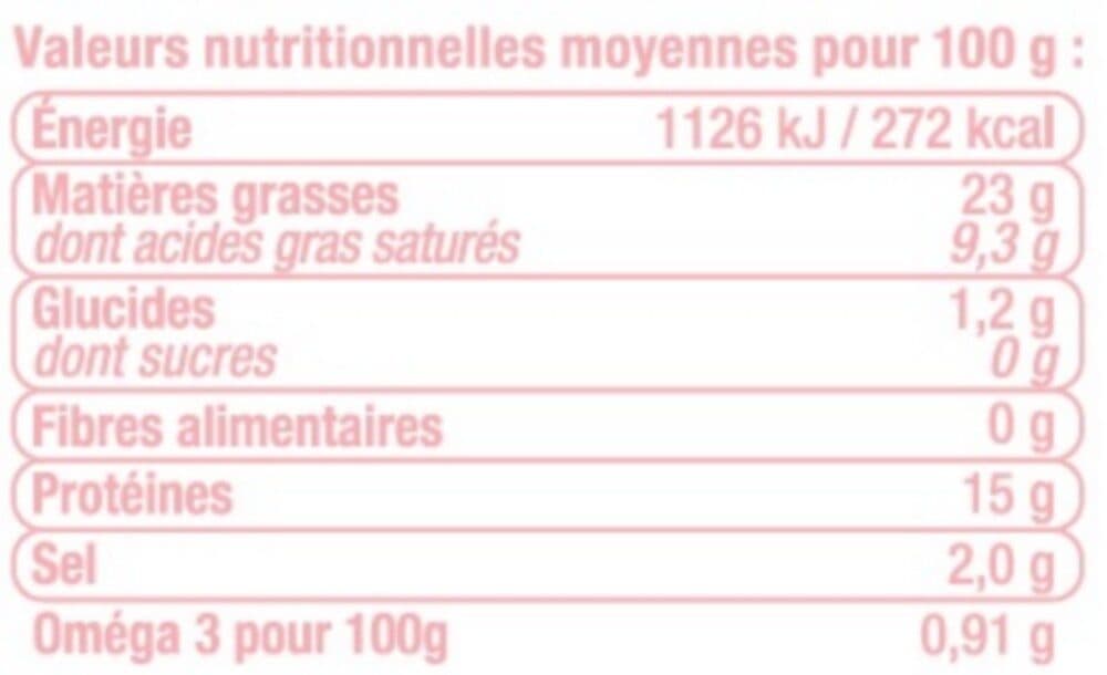 U Chair à saucisse sans colorant, France, barquette, 500g packshot