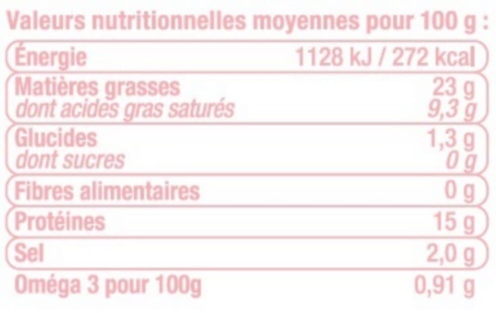 U Chair à saucisse aux herbe cheveux d'ange, France, barquette, 1kg packshot