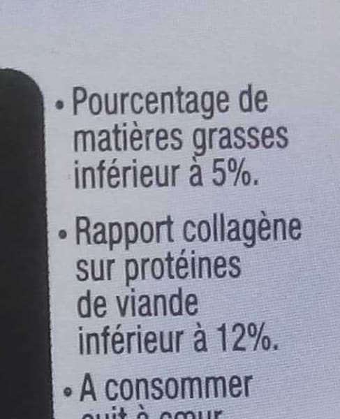U Steak haché, 5% Matière Grasse, France, VBF packshot