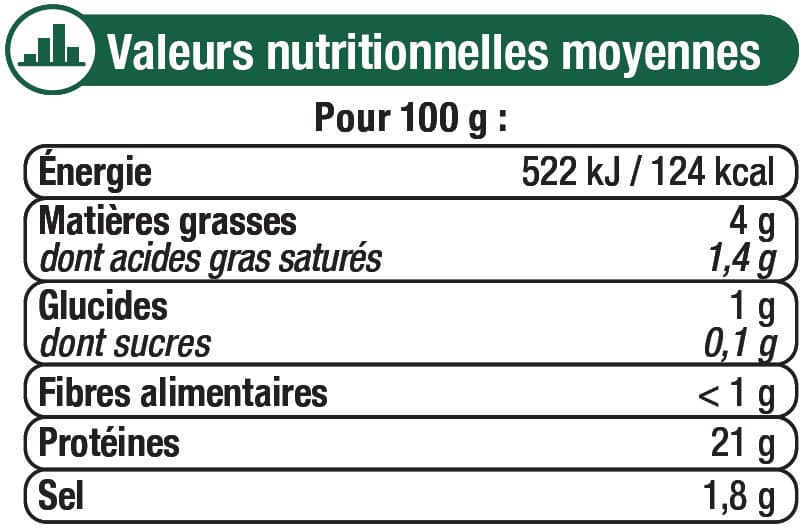 U Jambon supérieur sans couenne et dégraissé 4x180g packshot