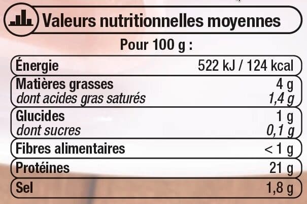 U Jambon supérieur découenné et dégraissé x6, 270g packshot