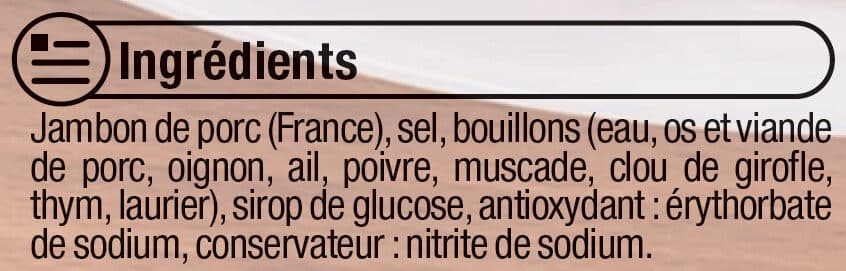 U Jambon de Paris découenné et dégraissé packshot