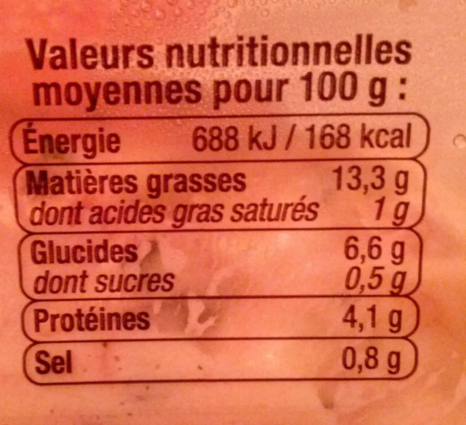 U Piémontaise au jambon packshot