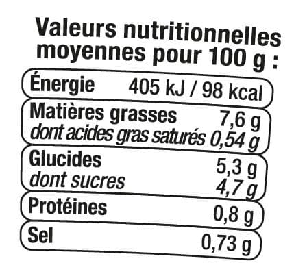 U Carottes râpées assaisonnées packshot