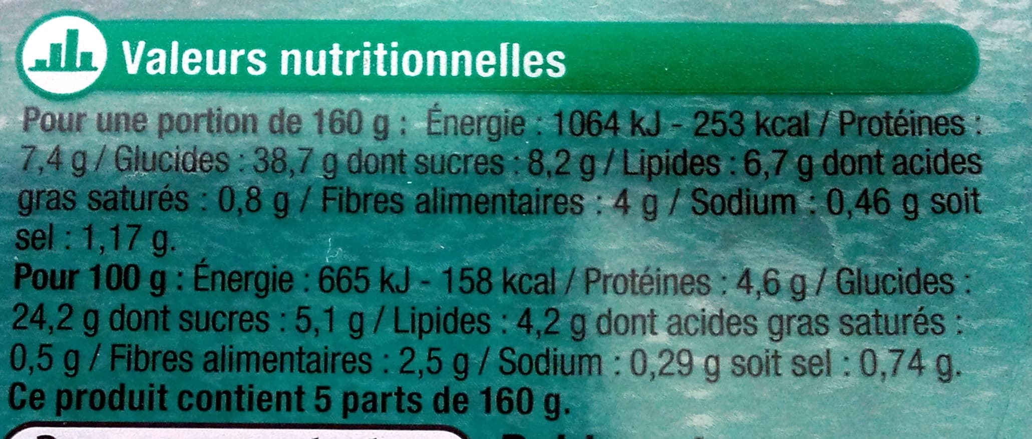 U Taboulé à l'orientale packshot