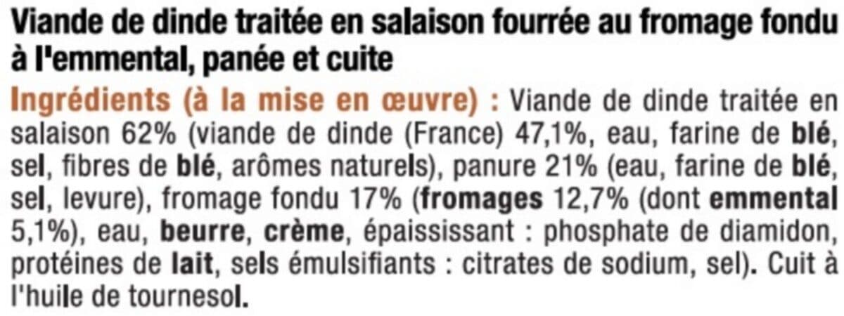 U Croque fromage packshot
