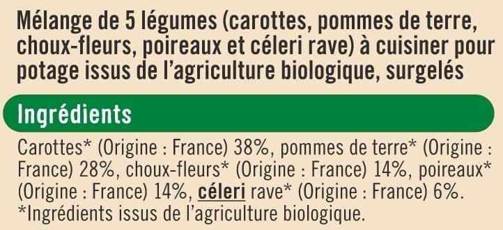 U Légumes pour ratatouille 1kg packshot