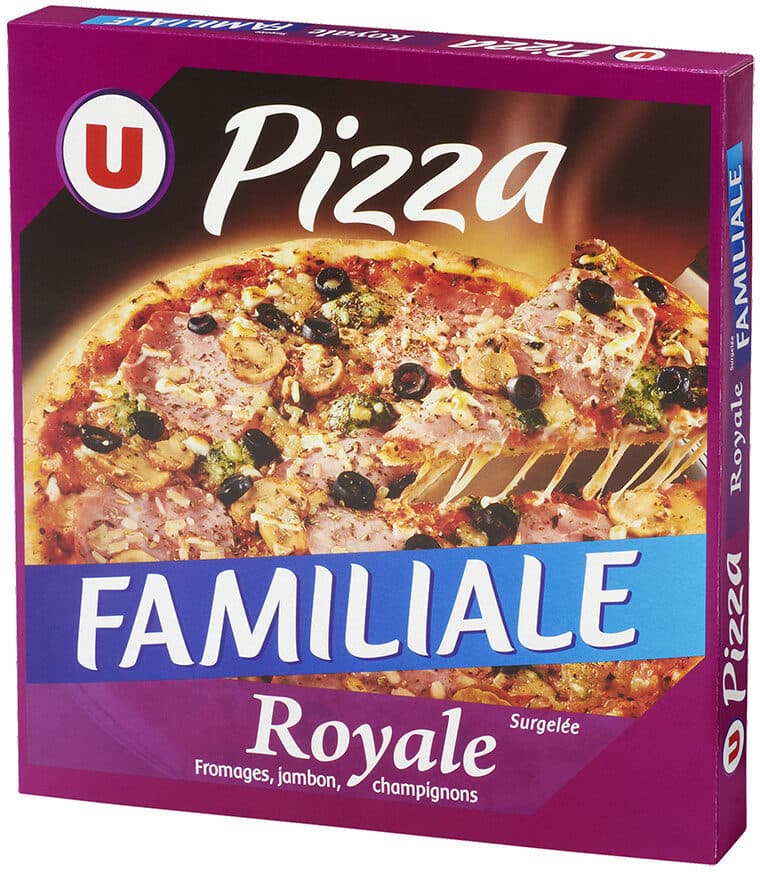 U Pizza familiale royale packshot