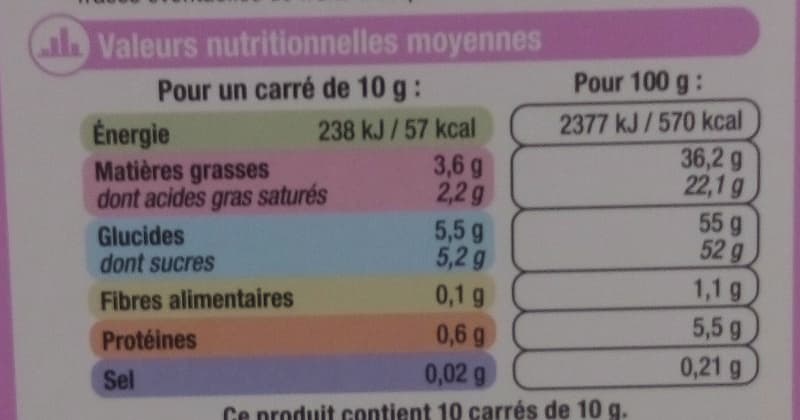 U Chocolat blanc mytrilles packshot