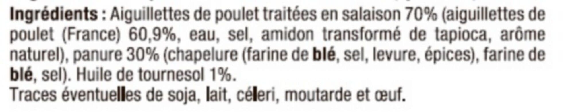 U Aiguillette de poulet panure croustillante packshot