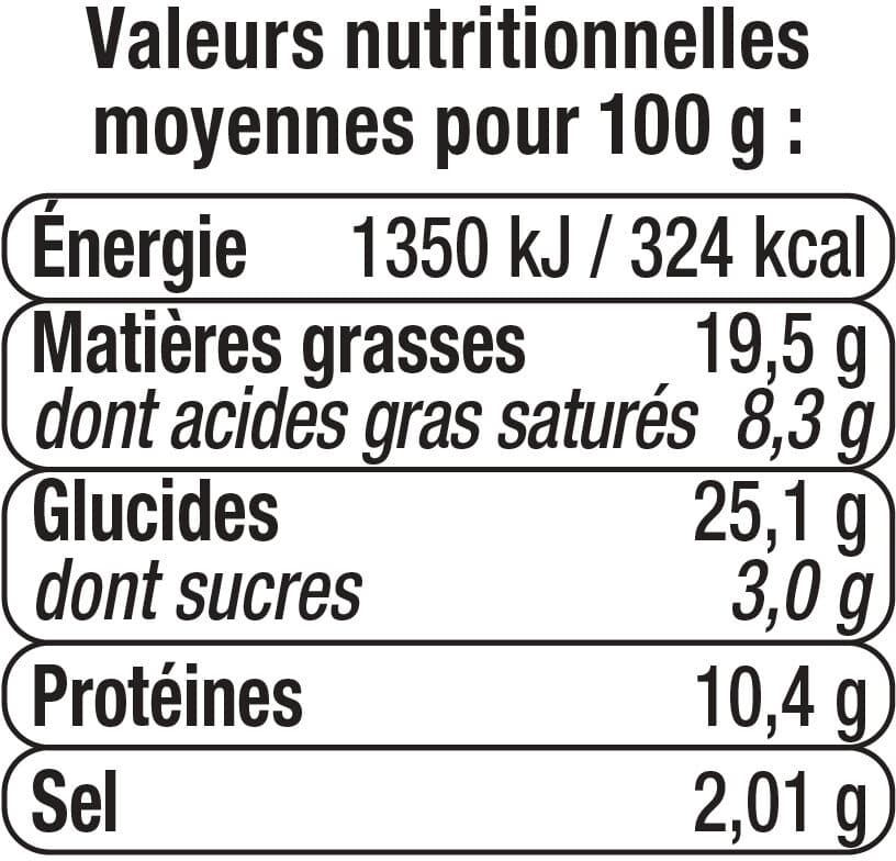 U Sandwich au pain de mie complet garni de rosette de Lyon et de cornichons 135g packshot