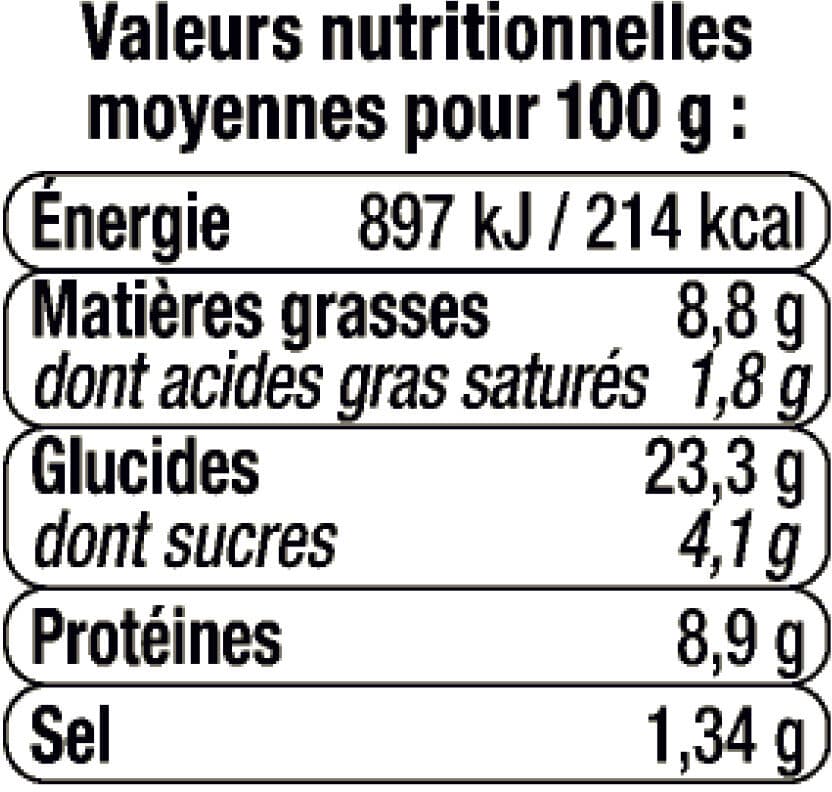 U Sandwich gourmand jambon fumé crudités oeuf ciboulette packshot