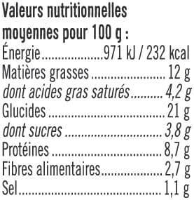 U Sandwich pain de mie aux céréales fromage de chèvre, tomates, roquetteet courgettes grillées 210g packshot