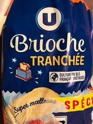 U Brioche tranchée moelleuse packshot