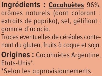 U Cacahuètes grillées à sec étui de 500g packshot