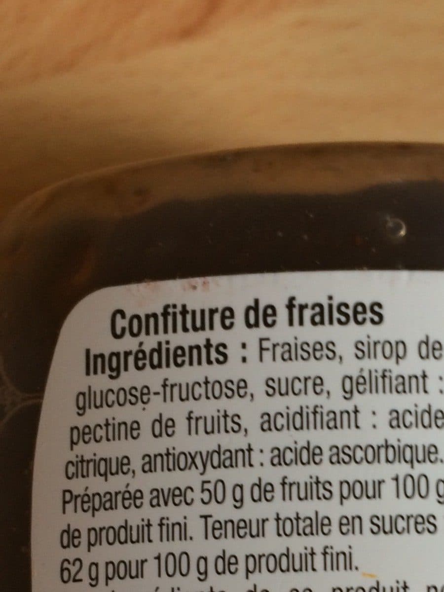 U Confiture Fraise Facile à Tartiner packshot