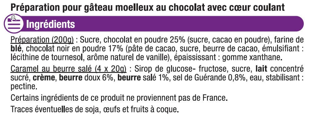 U Prépara.pr mes moel.choco.coeur coula.caram.beur.salé packshot