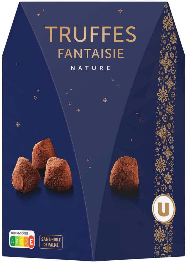 U Truffes chocolats fantaisie nature étui 250g packshot