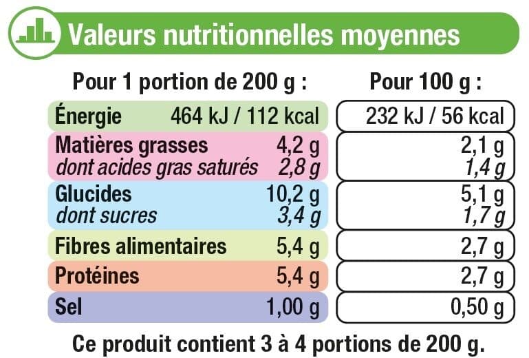 U Purée de légumes de saison cuisinée 750g packshot