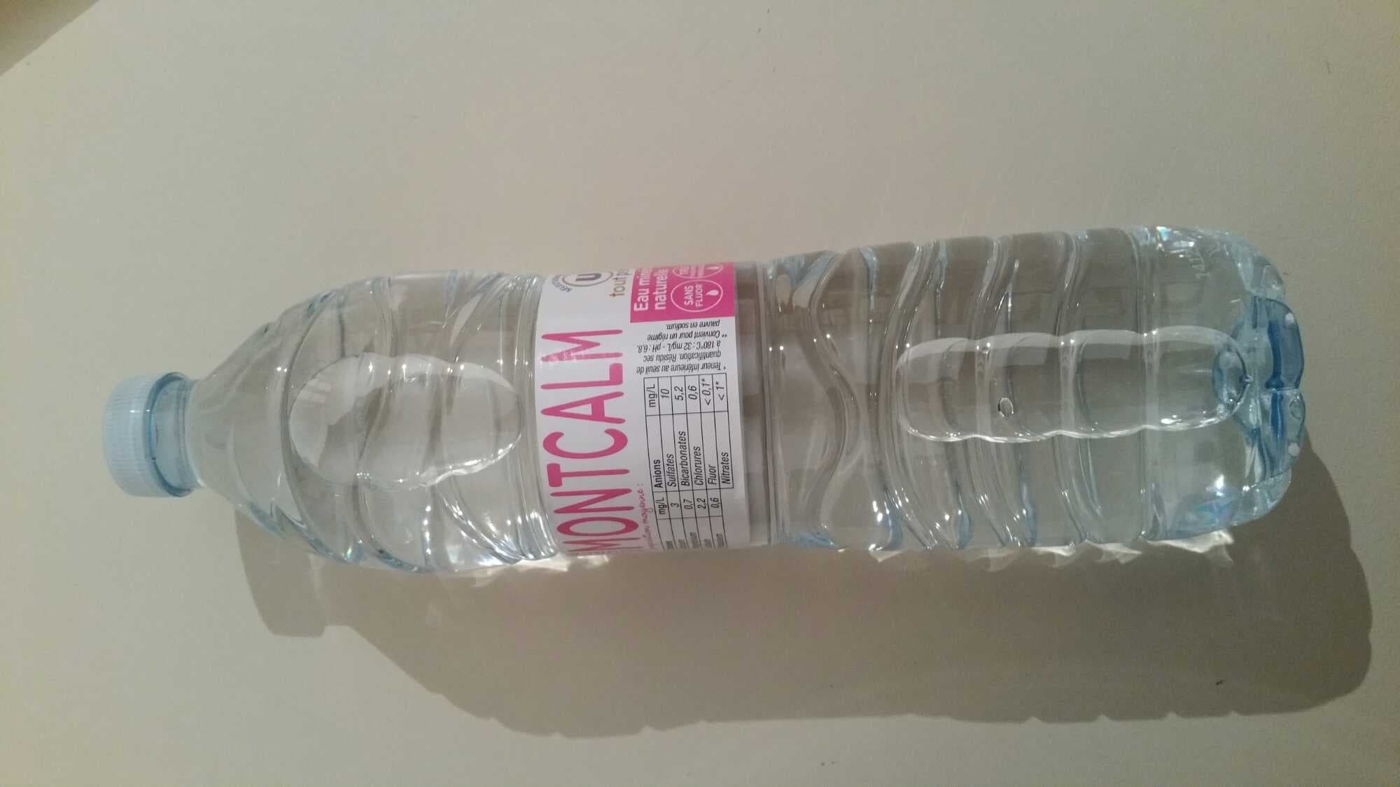 U Eau de source Montcalm packshot