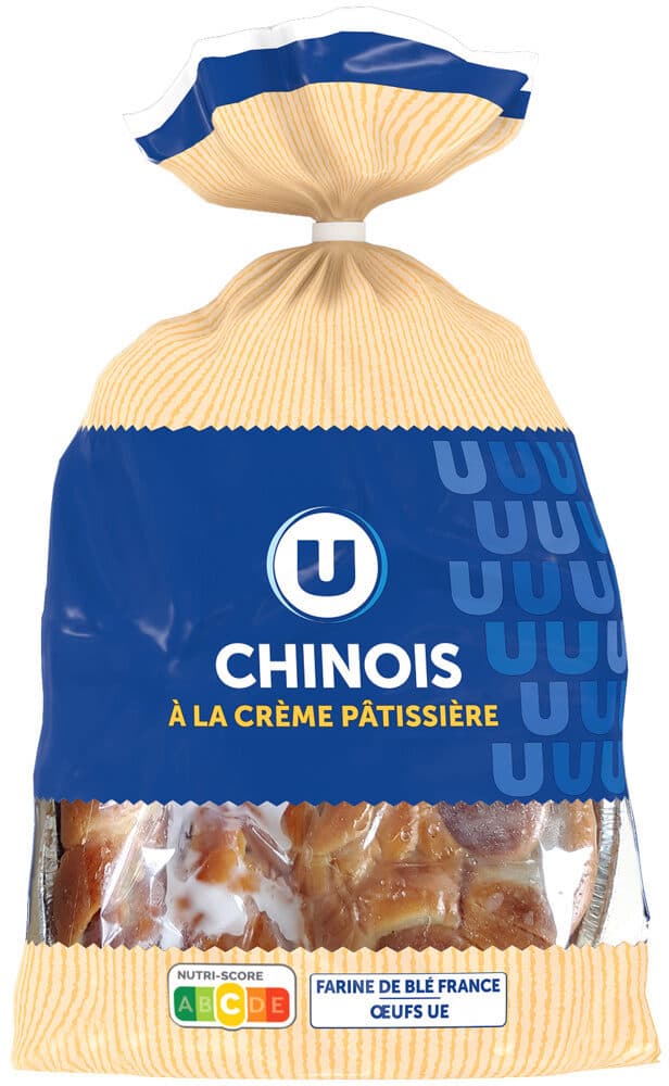 U Brioche à la crème pâtissière chinois 640g packshot