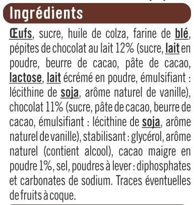 U Mini cakes tout chocolat x12 - 420g packshot