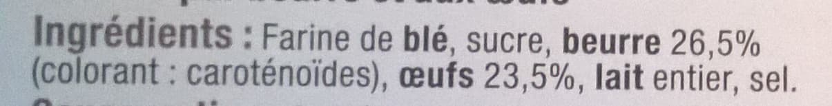U Petites gaufres pur beurre packshot