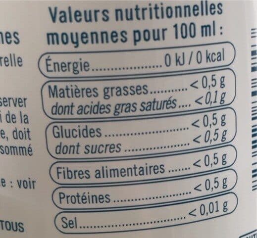 U Petillante saveur agrumes packshot
