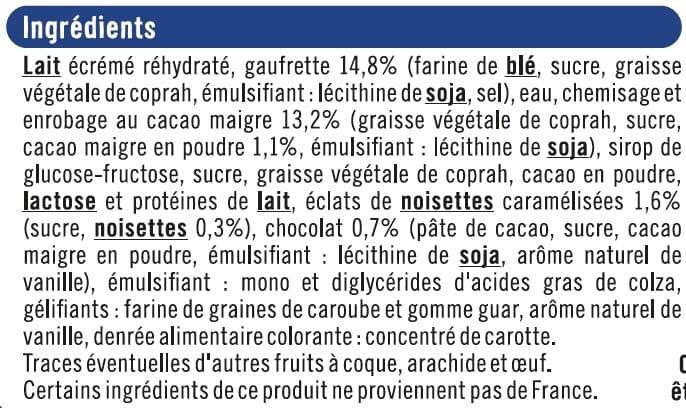 U Cônes glacés vanille chocolat, x6, 384g packshot