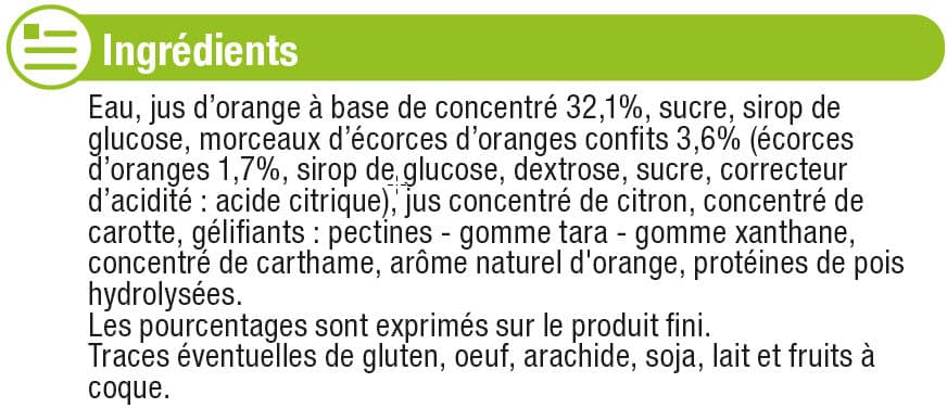 U Sorbet orange packshot