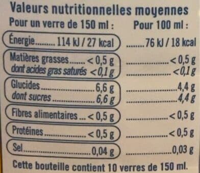 U Boisson à base d'eau de source aromatisée à la pêche packshot