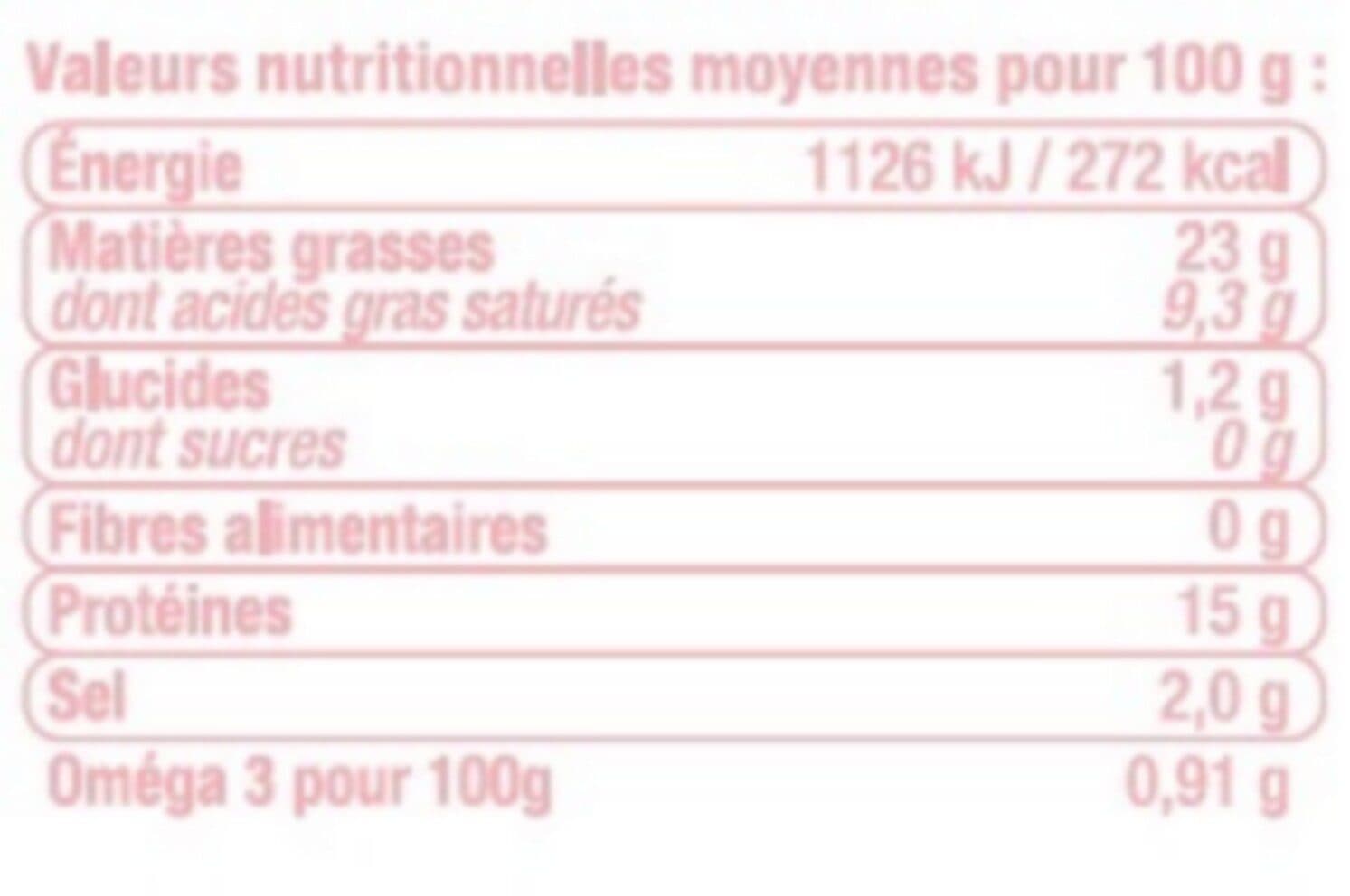 U Chipolata supérieure gros grain France, 6 pièces, barquette de 330g packshot