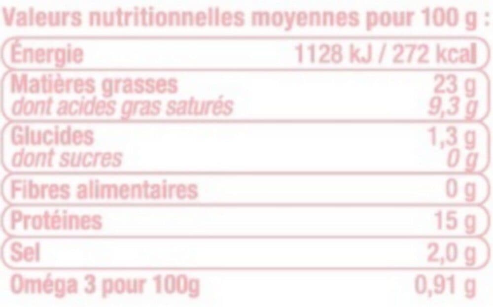 U Chipolata herbe supérieure gros grain France, 4 pièces, barquette de220g packshot