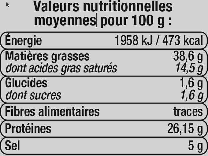 U Saucisson sec pur porc packshot