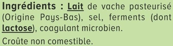 U Fromage au lait pasteurisé Maasdam jeune 27%mg, 330g packshot