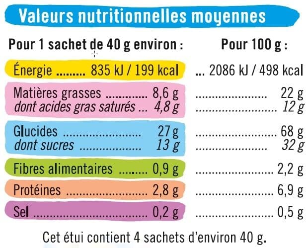 U Mini animaux nappés chocolat lait packshot