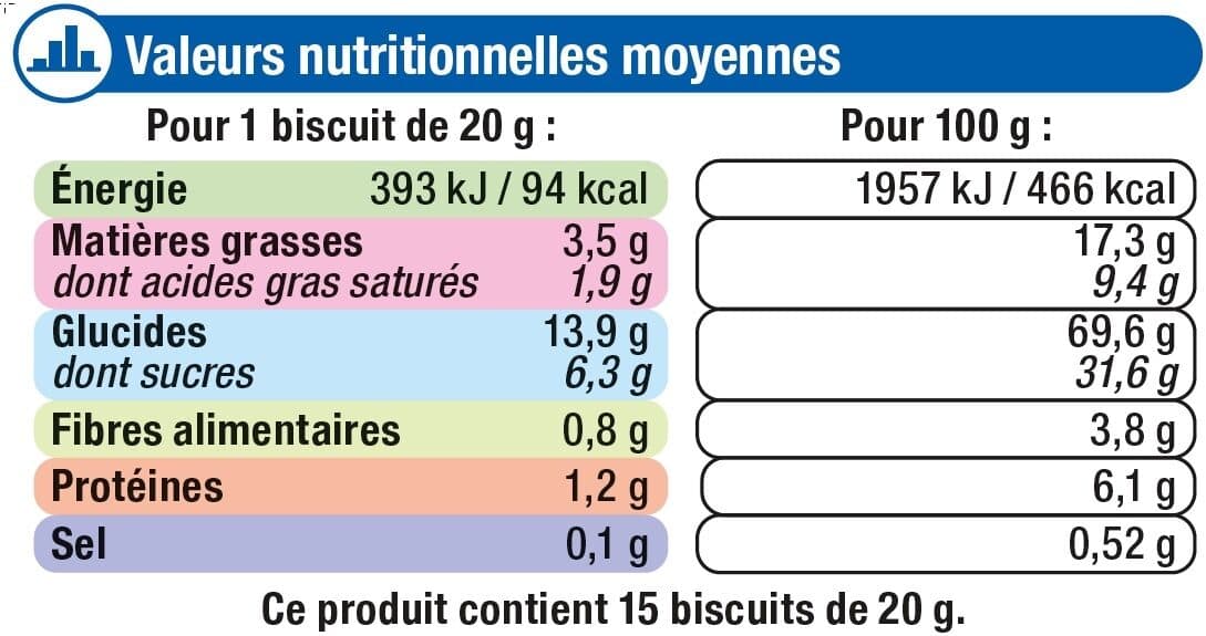 U Gâteaux Goûters ronds fourrés au chocolat 2 paquets de 600g packshot