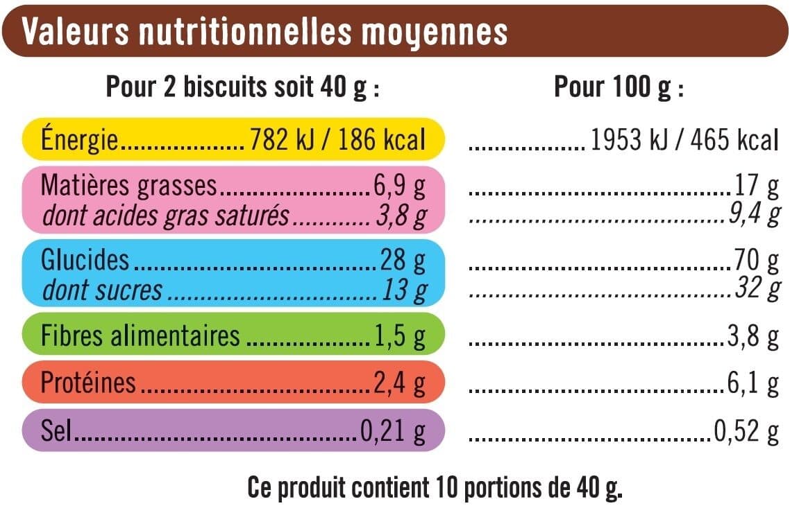 U Goûters ronds fourrés au chocolat packshot