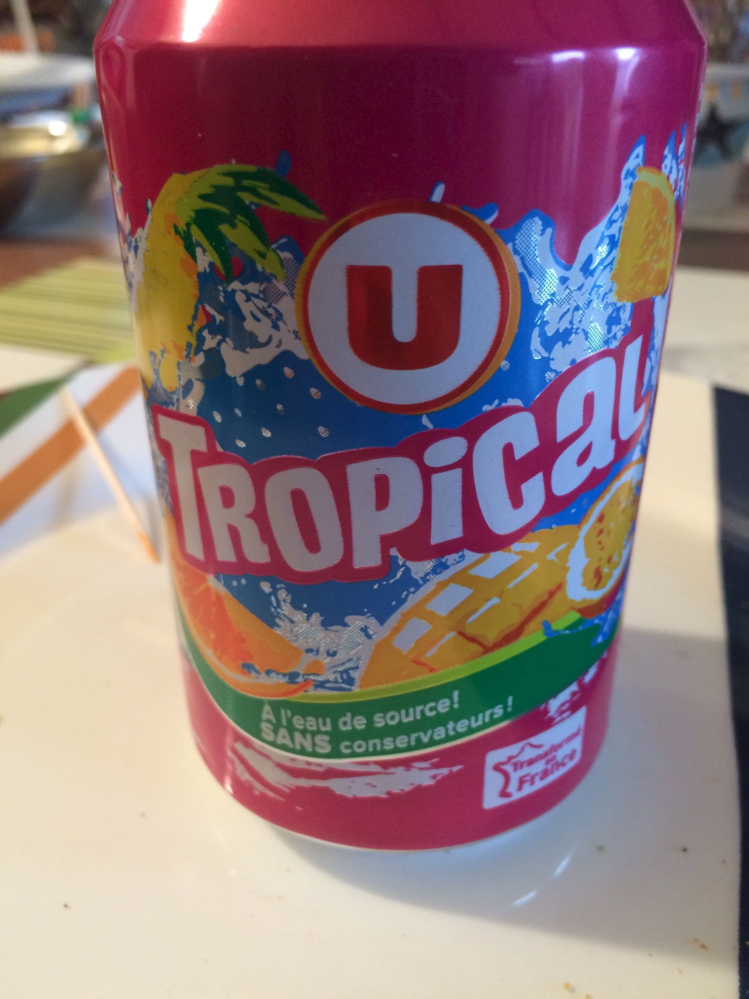 U Tropical packshot