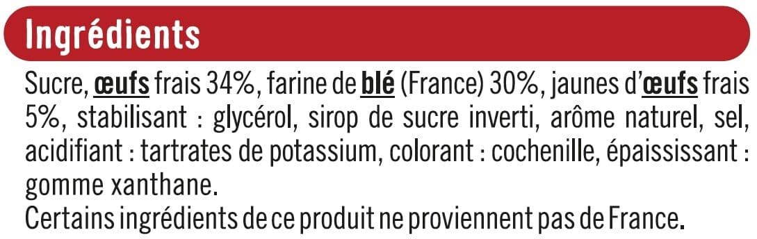 U Cuillers pâtissiers fraise packshot