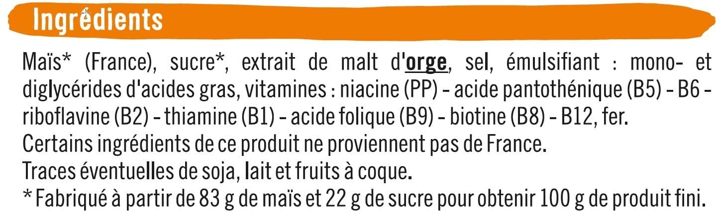Mat & Lou Pétales de maïs glacés au sucre packshot