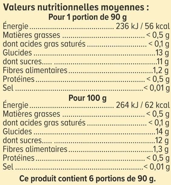 U Gourdes pomme-banane sans sucre ajouté 6X90g packshot